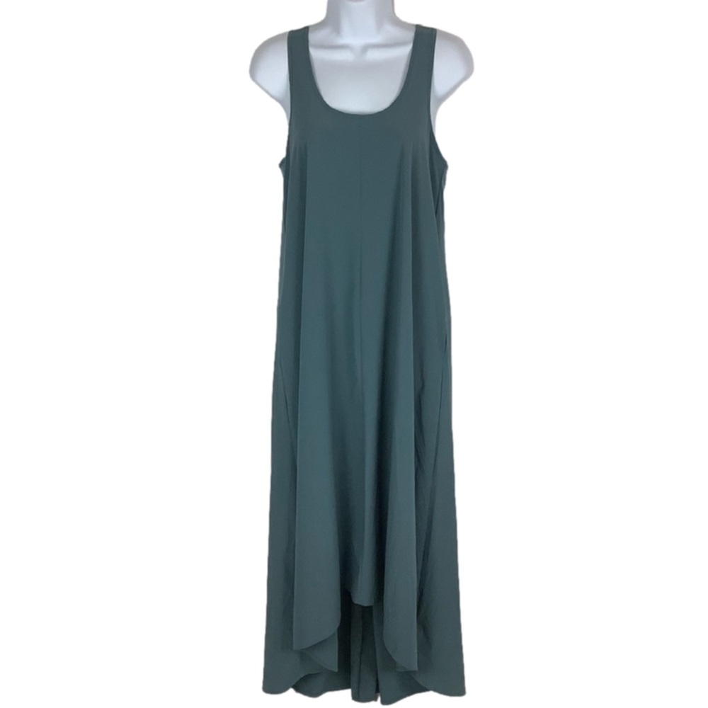 Recreation by Thread & Supply Sanya Sleeveless Hi-Low Athletic Maxi Dress Small